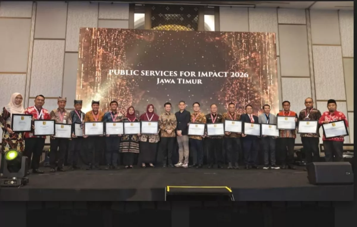Tiga OPD Pemkab Jember Sabet Penghargaan Public Service of The Year 2026