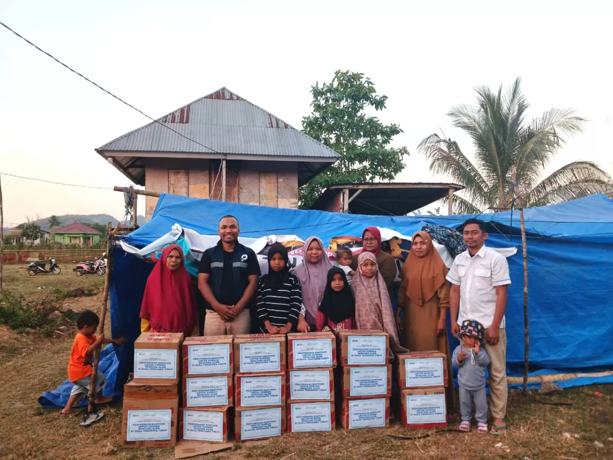 Langkah Sigap PDS Bantu Warga Terdampak Gempa Flores di Tiga Wilayah NTT