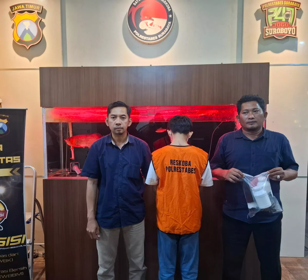 Akhir Pelarian Pengedar Pil Koplo di Surabaya Setelah Diteriaki Copet