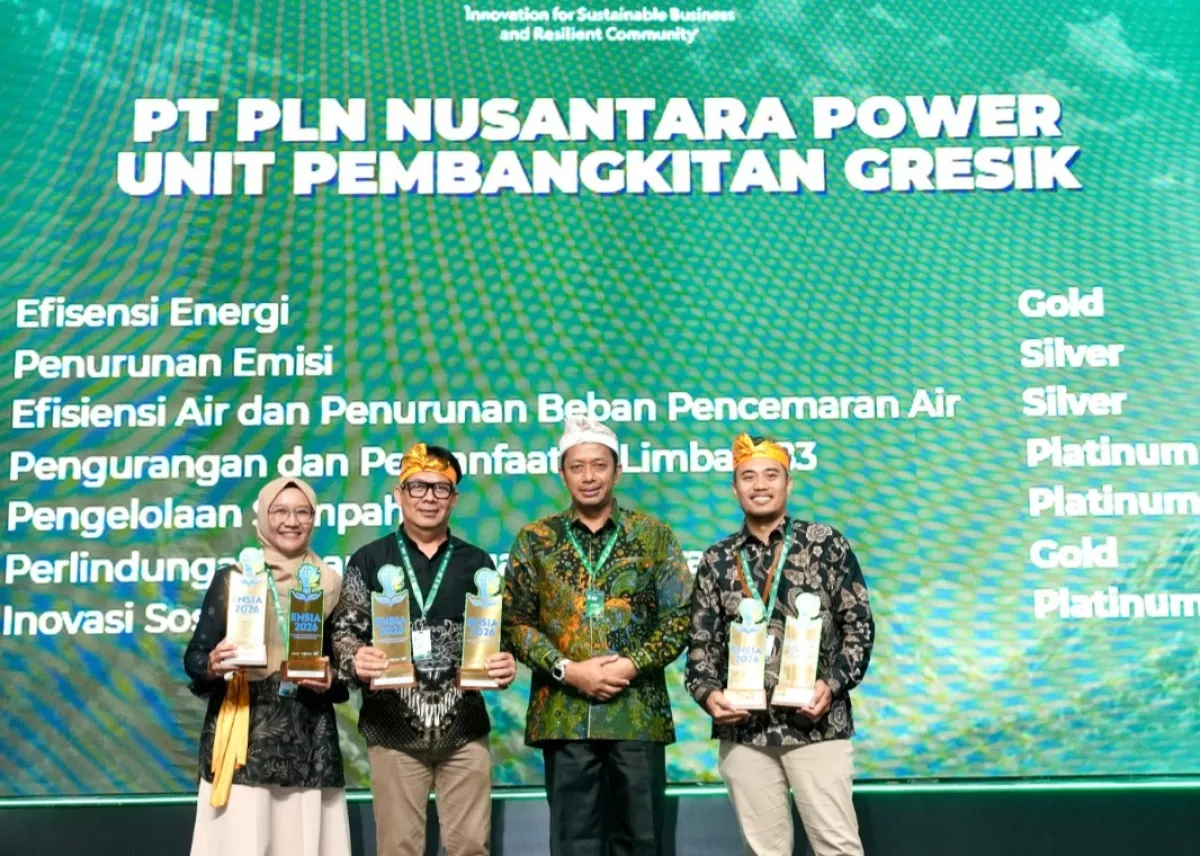 Ketika Limbah Bawa PLN Nusantara Power Sabet 71 Penghargaan di ENSIA 2026