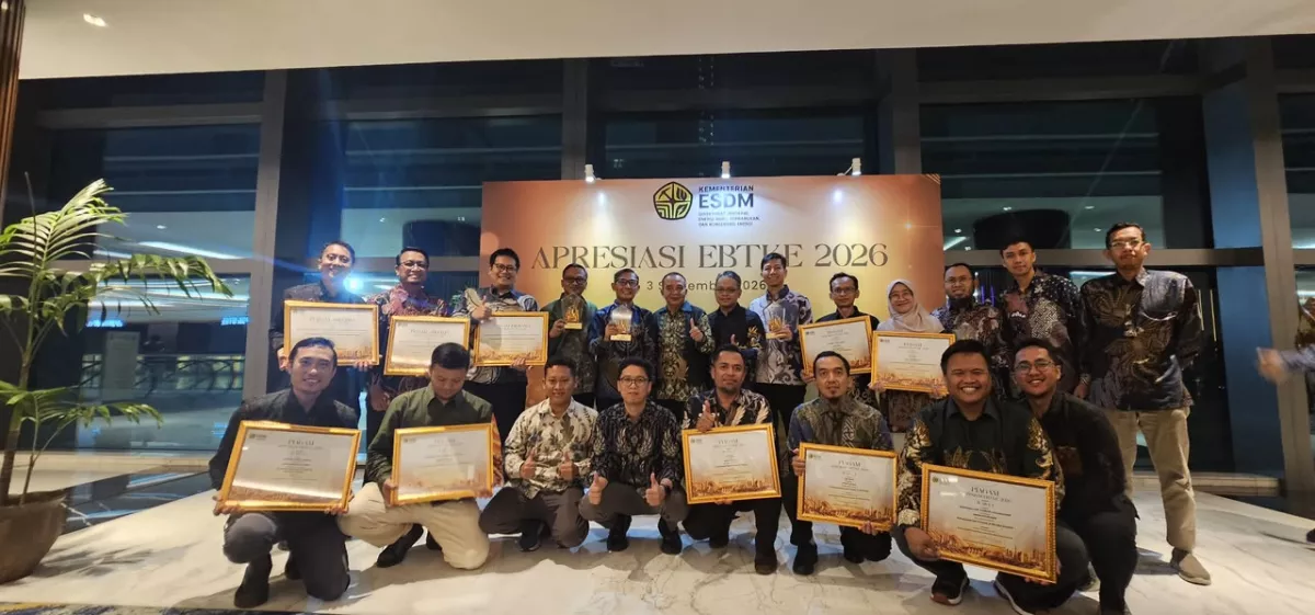 PLN NP UP Paiton Sabet 2 Penghargaan Apresiasi EBTKE 2026