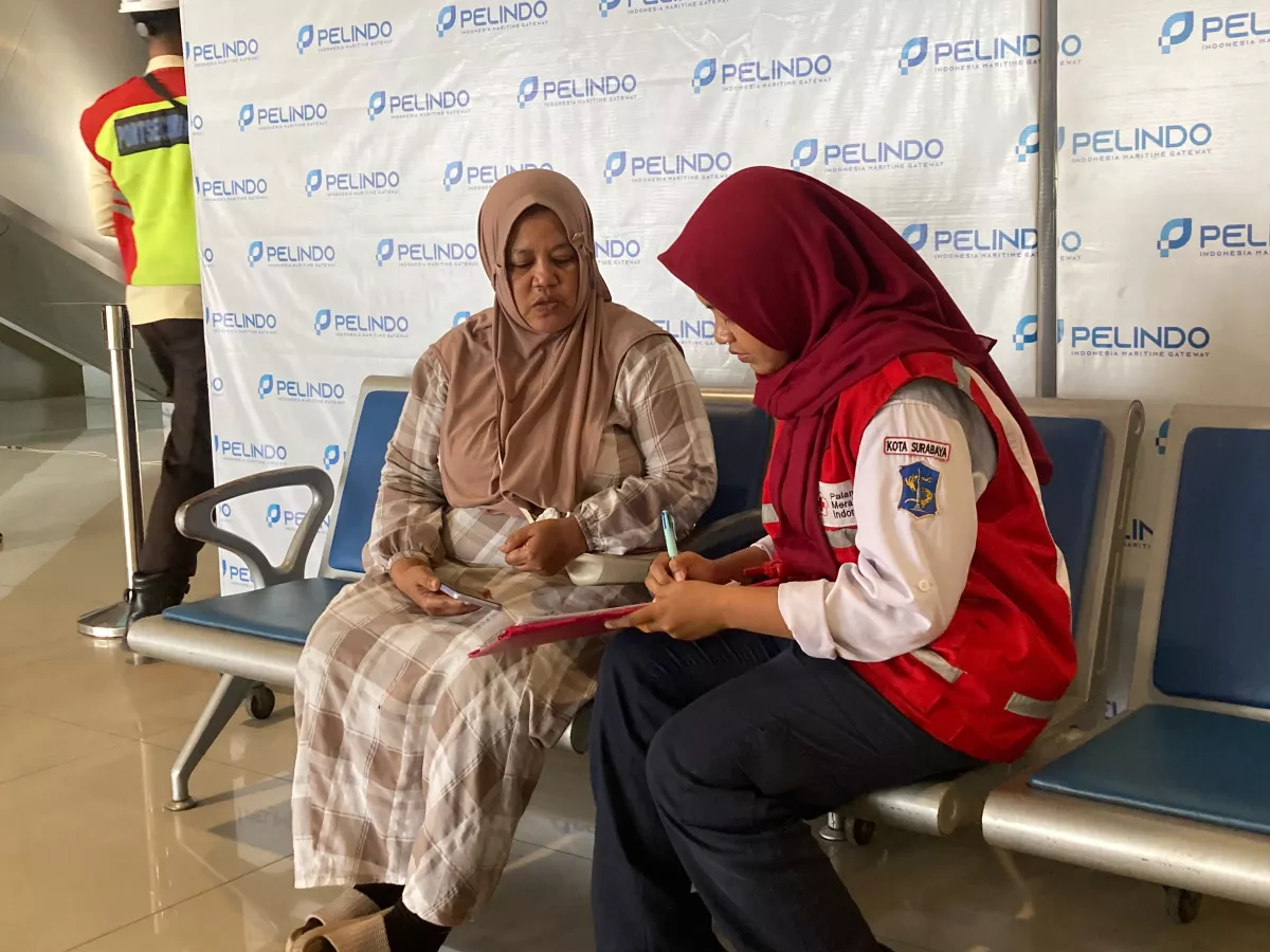 PMI Surabaya Dampingi Keluarga Korban KM Virgo Transport 8, Perkuat Layanan RFL dan PFA