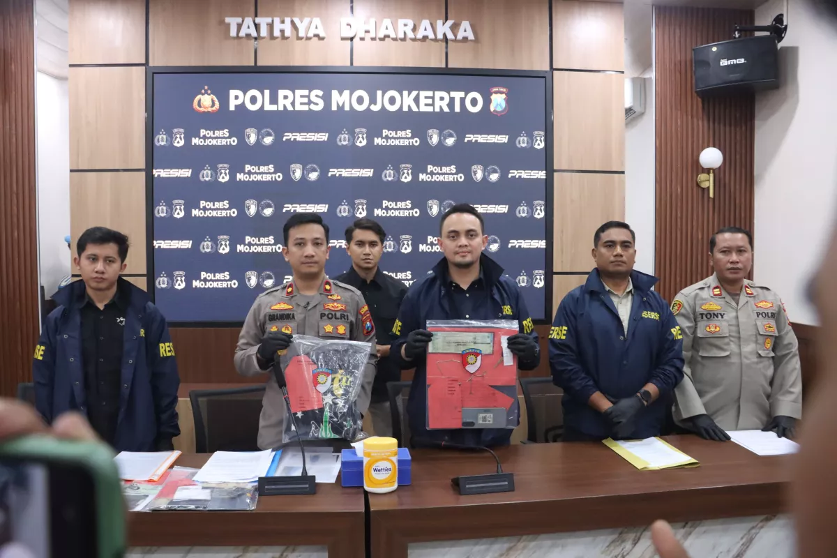 Dua Pesilat Diringkus Gegara Keroyok Pemotor di Mojokerto
