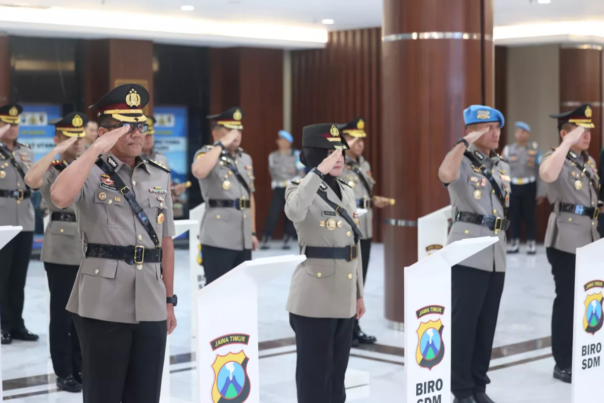 Kabid TIK dan Kapolres Jajaran Polda Jatim Berganti, Ini Daftarnya