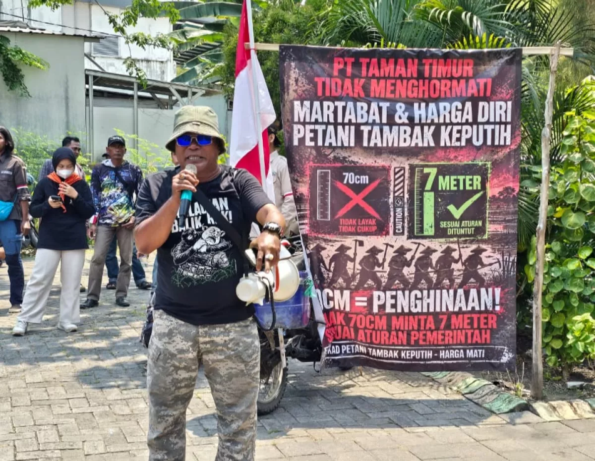 Tuntut Lebar Sungai Dikembalikan, Warga Keputih Surabaya Tolak Kompensasi Pengembang