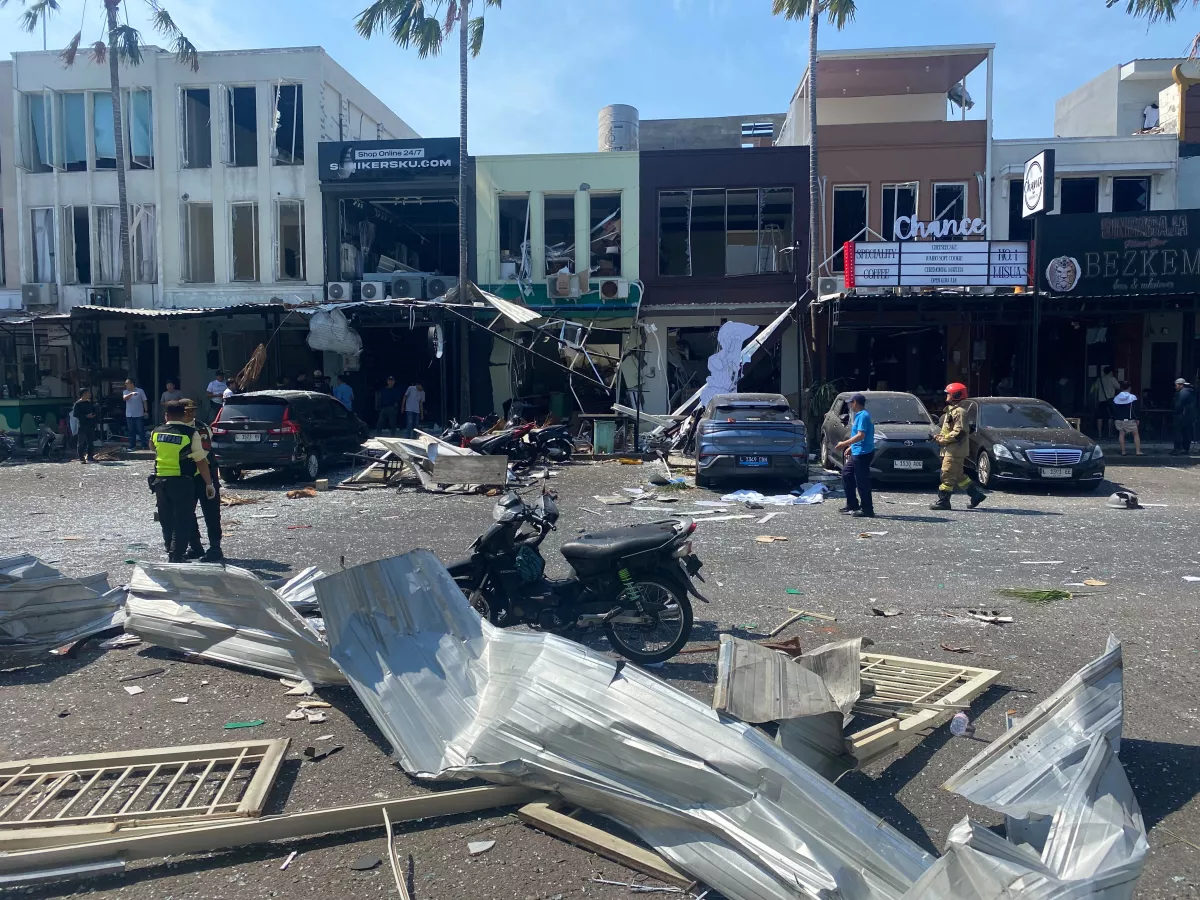 Ledakan di Ruko Pakuwon City Surabaya, Polisi Sita Tabung Elpiji 50 Kilogram