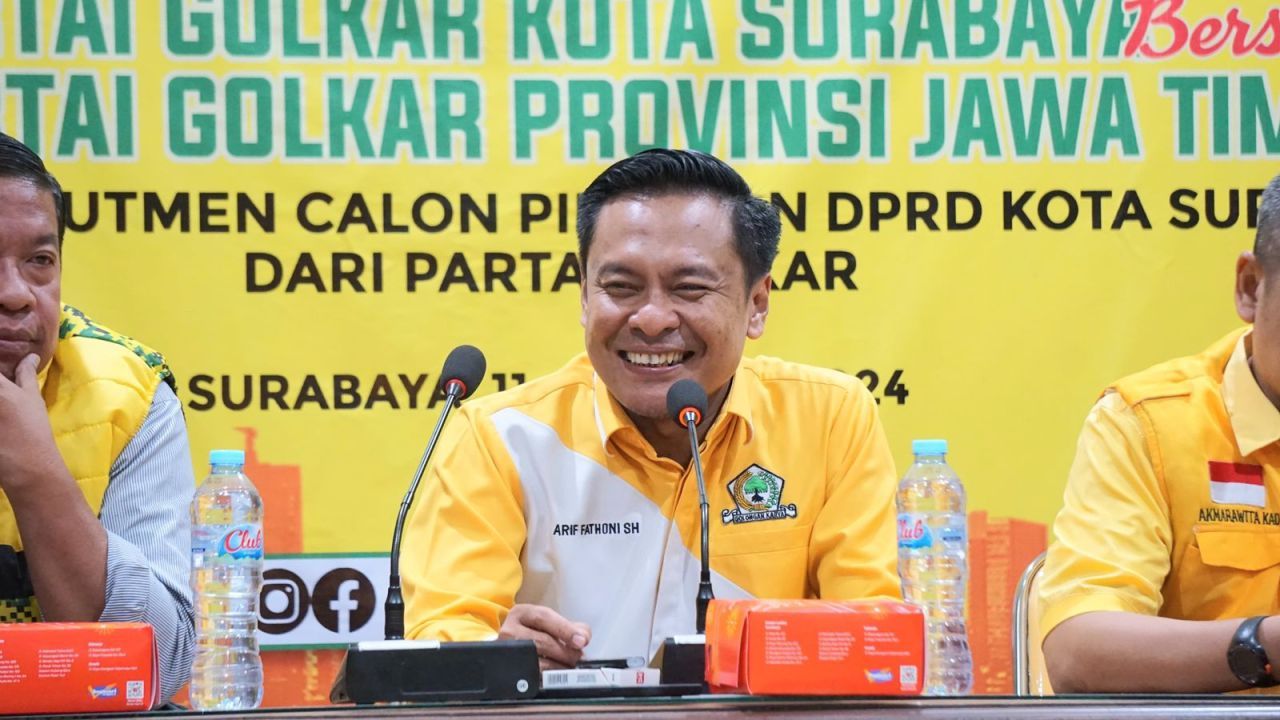 Wakil Ketua DPRD Surabaya, Arif Fathoni